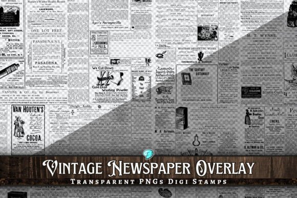 Bring Authentic Age to Your Projects with Newspaper Overlays