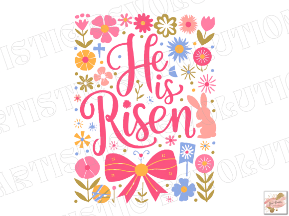 Elevate Your Easter Branding with Retro Jesus PNG Graphics