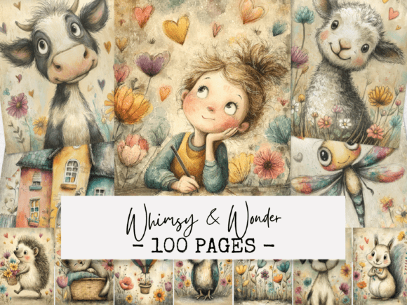 Whimsy & Wonder Junk Journal: A Playground for Creative Projects